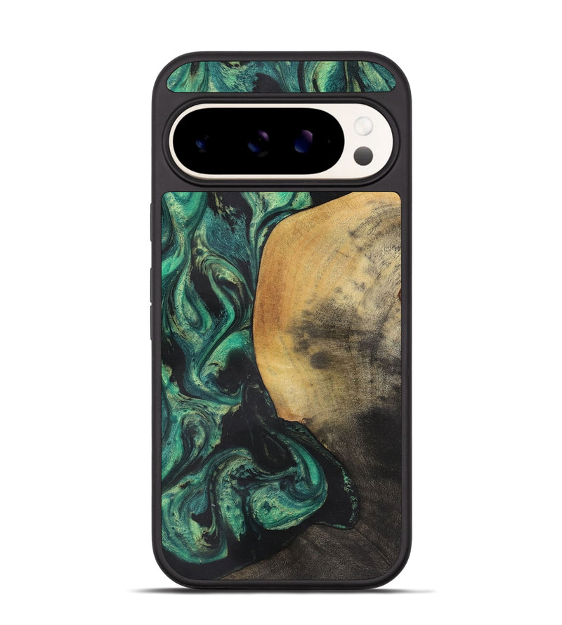 Pixel 9 Wood Phone Case - Dexter (Green, 723766)
