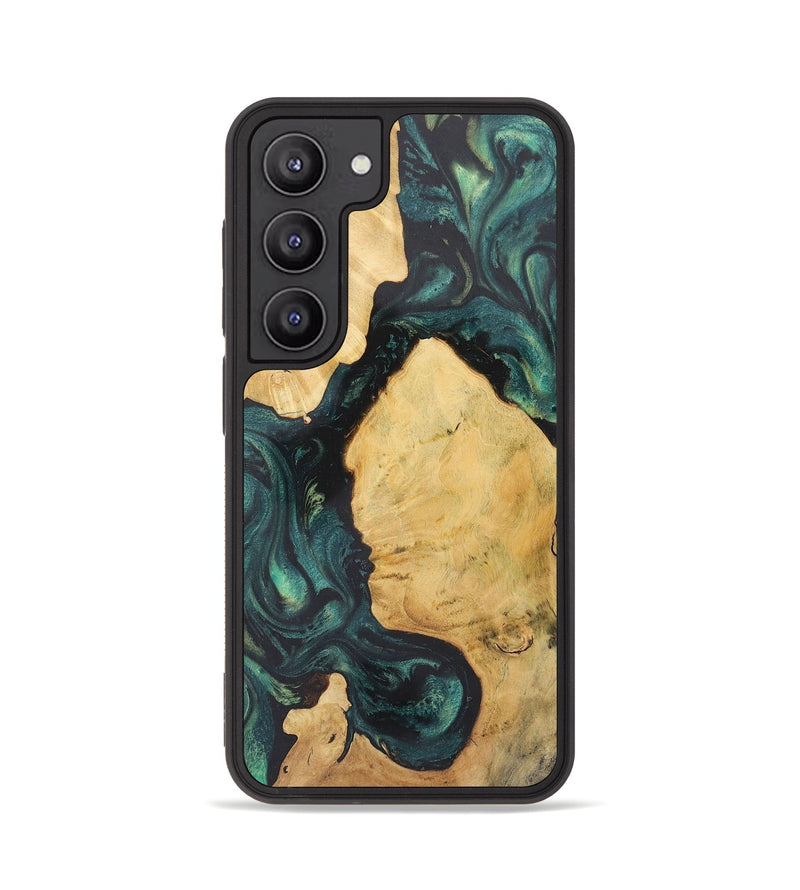 Galaxy S23 Wood Phone Case - Cheryl (Green, 723782)