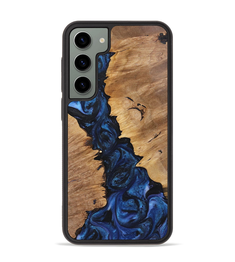 Galaxy S23 Plus Wood Phone Case - Connor (Blue, 723868)