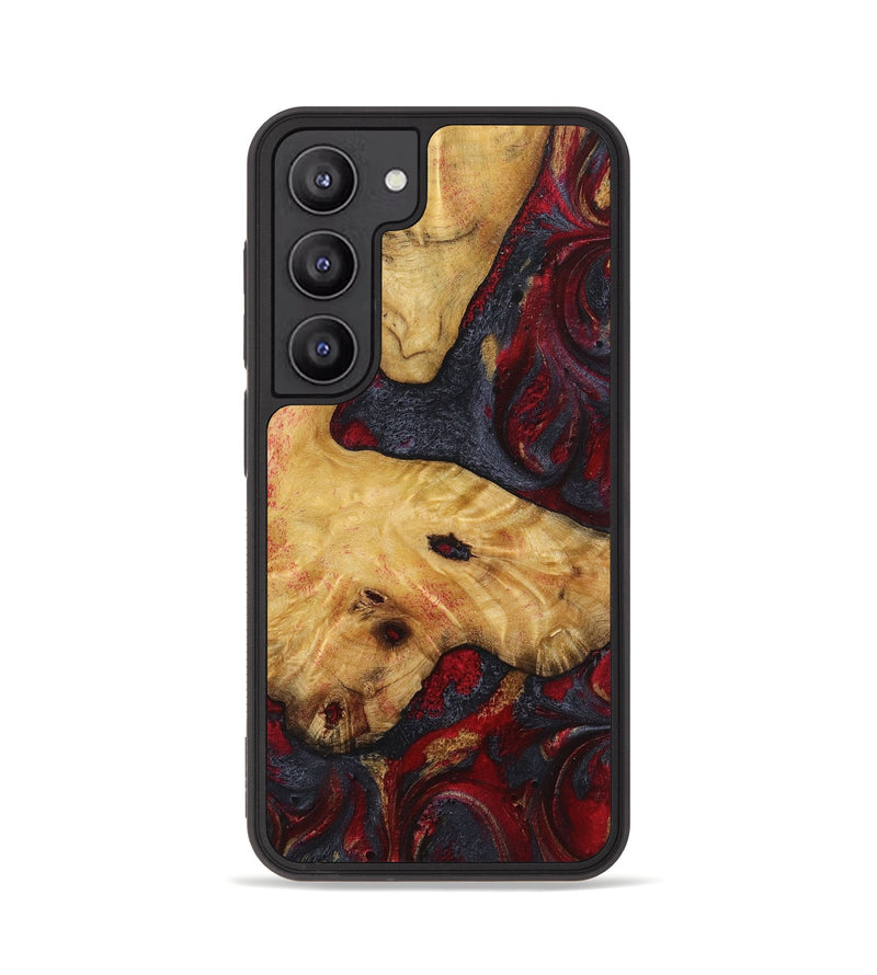 Galaxy S23 Wood Phone Case - Irving (Red, 723901)