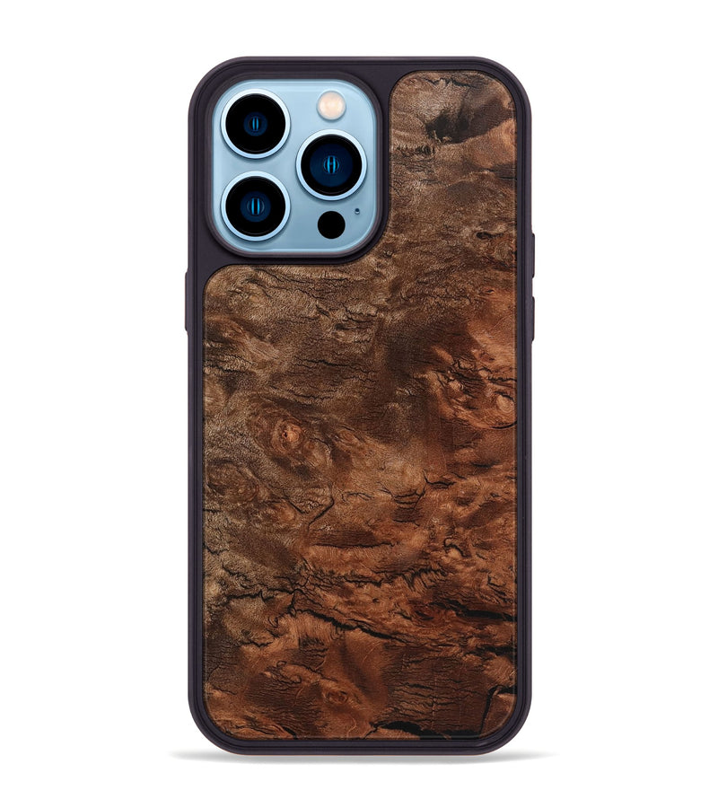 iPhone 14 Pro Max Wood Phone Case - Marissa (Wood Burl, 724012)
