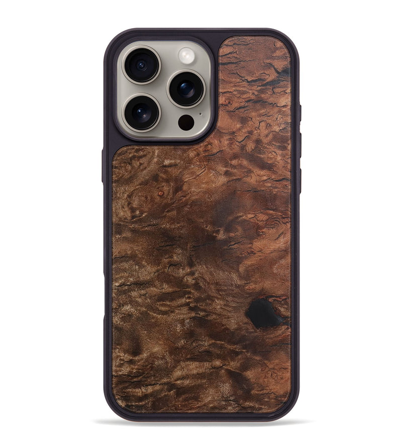 iPhone 16 Pro Max Wood Phone Case - Freya (Wood Burl, 724019)