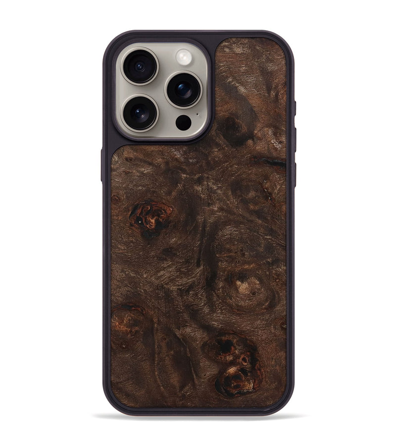 iPhone 15 Pro Max Wood Phone Case - King (Wood Burl, 724023)
