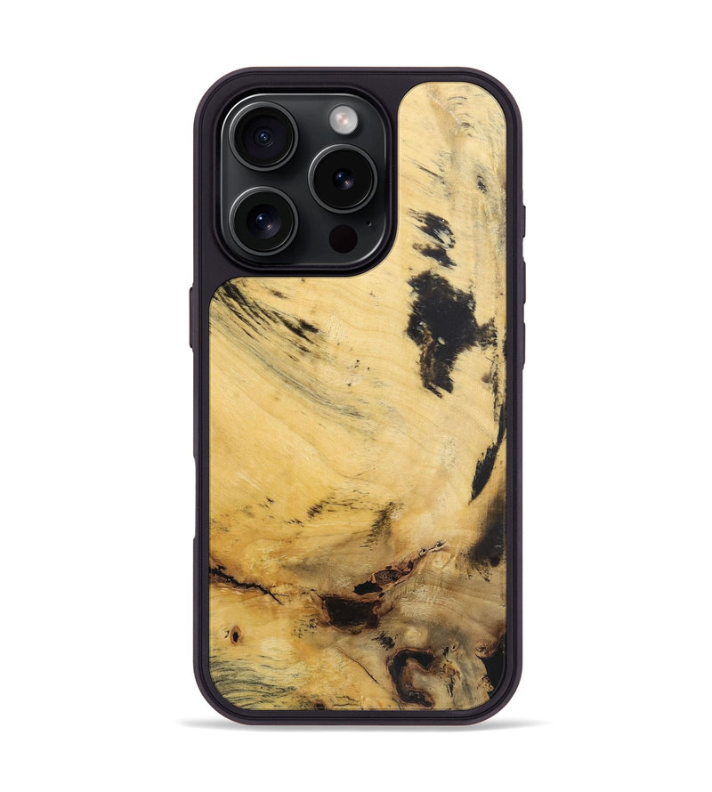 iPhone 16 Pro Wood Phone Case - Fiona (Wood Burl, 724025)