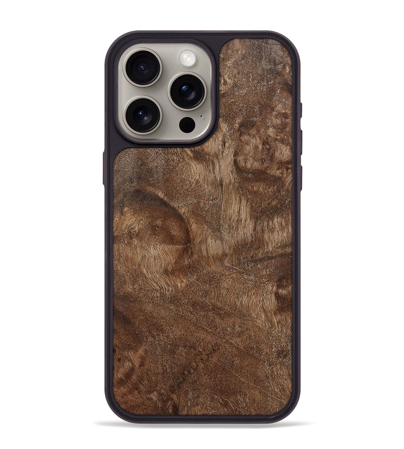 iPhone 15 Pro Max Wood Phone Case - Phoenix (Wood Burl, 724028)