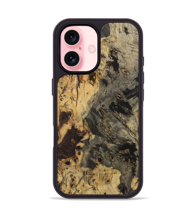 iPhone 16 Wood Phone Case - Nancy (Wood Burl, 724142)