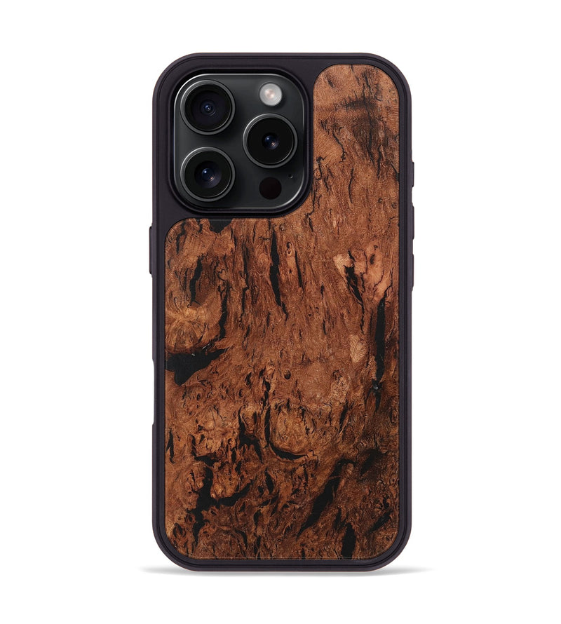 iPhone 16 Pro Wood Phone Case - Piper (Wood Burl, 724143)