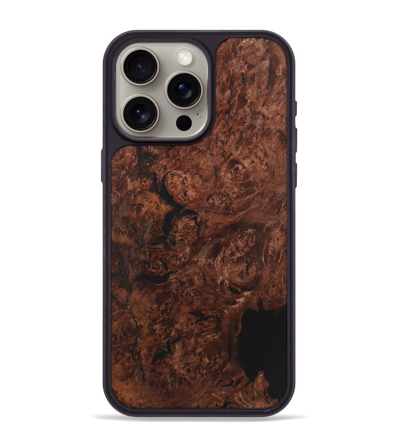 iPhone 15 Pro Max Wood Phone Case - Debby (Wood Burl, 724145)