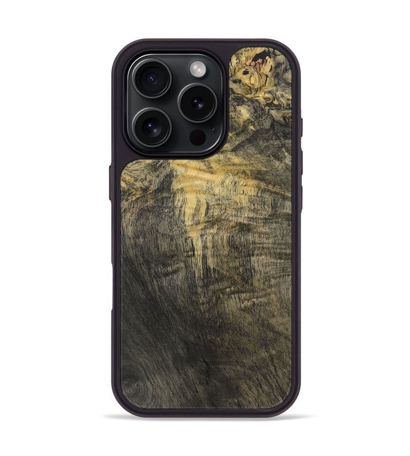 iPhone 16 Pro Wood Phone Case - Jayla (Wood Burl, 724147)