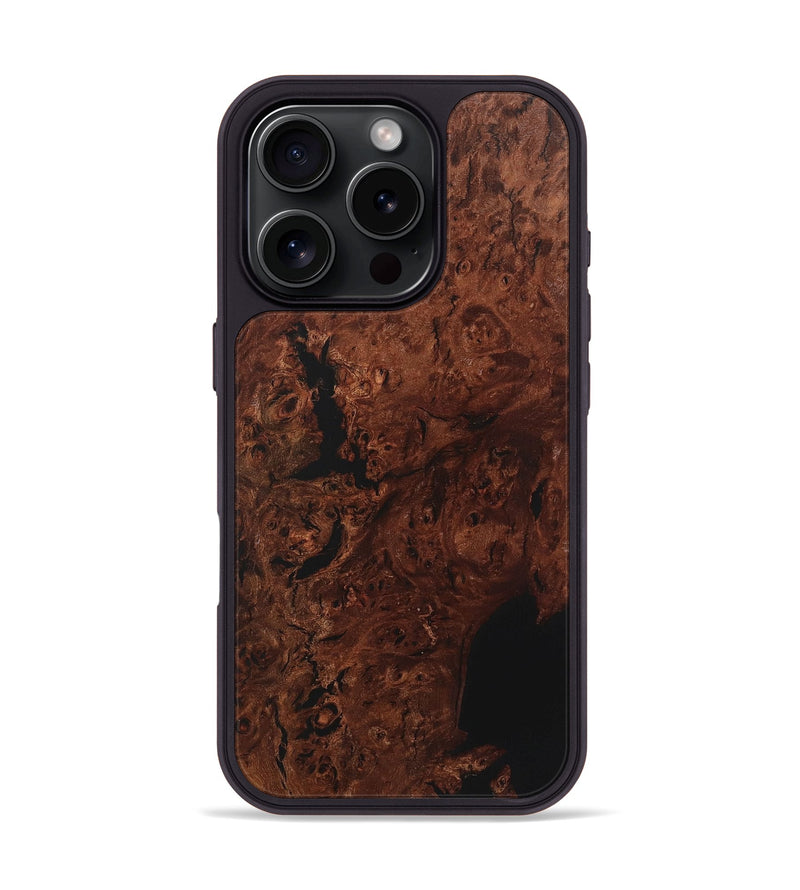 iPhone 16 Pro Wood Phone Case - Lonnie (Wood Burl, 724161)