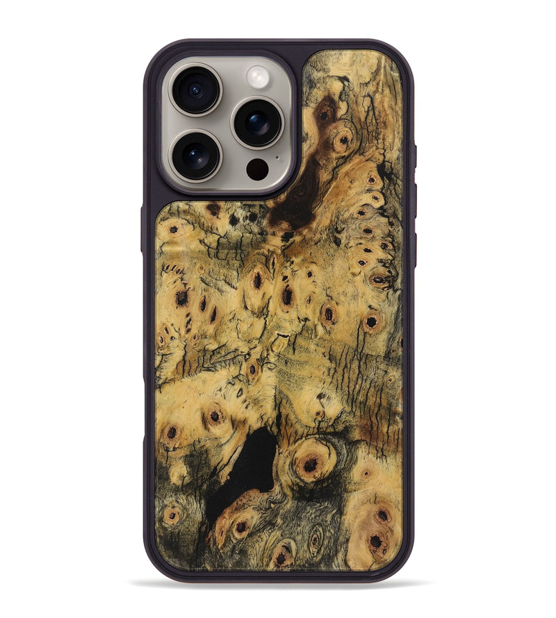 iPhone 16 Pro Max Wood Phone Case - Juniper (Wood Burl, 724162)