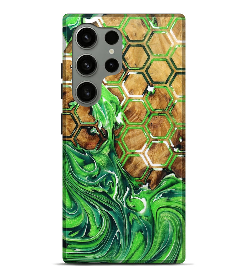 Galaxy S24 Ultra Wood Live Edge Phone Case - Serena (Pattern, 724289)