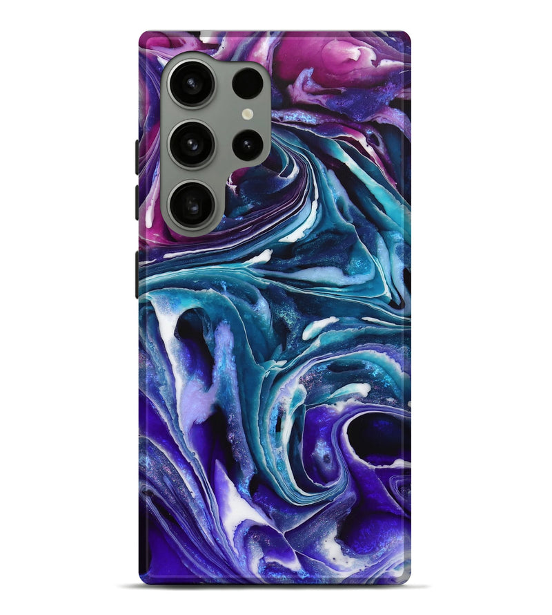 Galaxy S24 Ultra ResinArt Live Edge Phone Case - Eric (Purple, 724293)