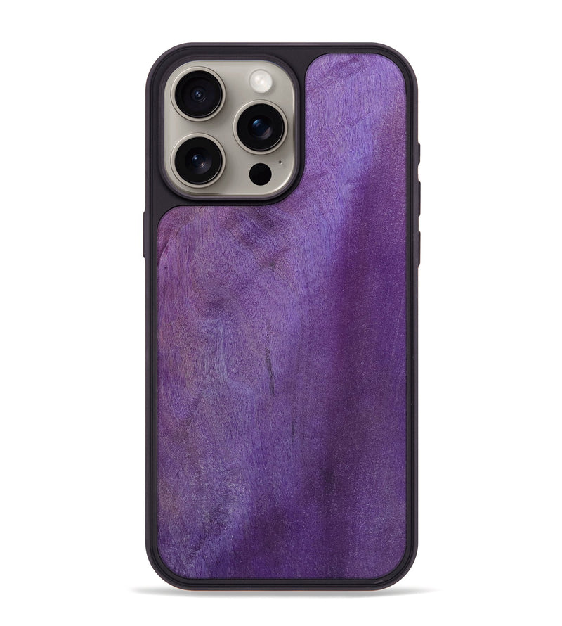 iPhone 15 Pro Max Wood Phone Case - Clara (Wood Burl, 724381)