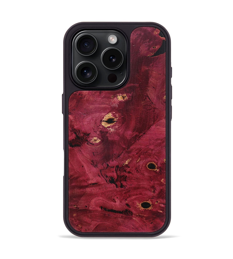 iPhone 16 Pro Wood Phone Case - Ashton (Wood Burl, 724382)