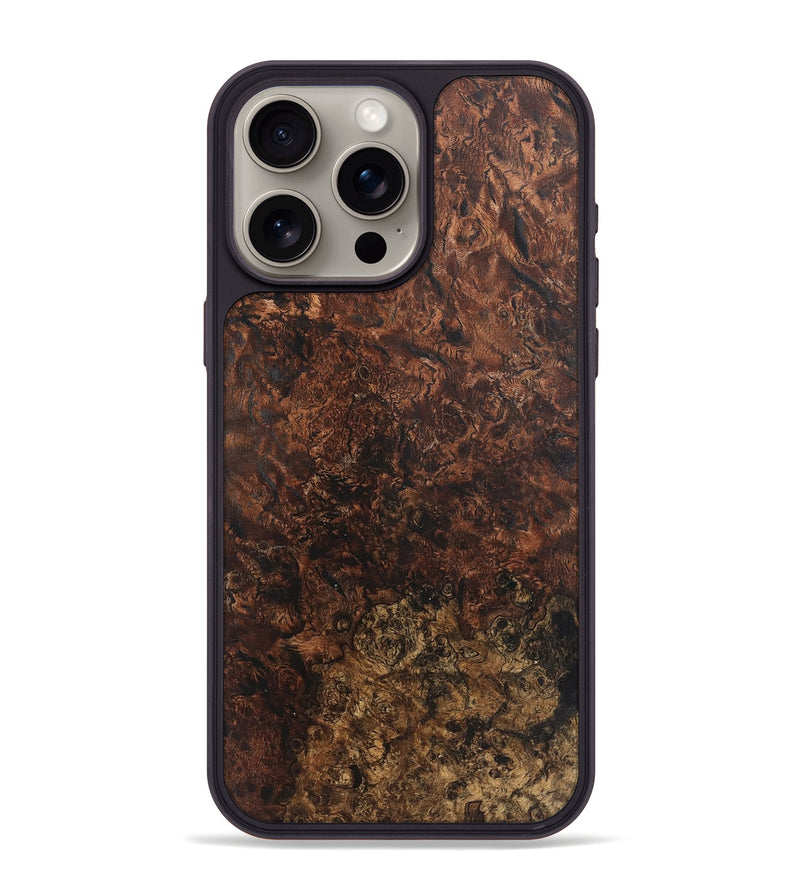 iPhone 15 Pro Max Wood Phone Case - Patsy (Wood Burl, 724384)