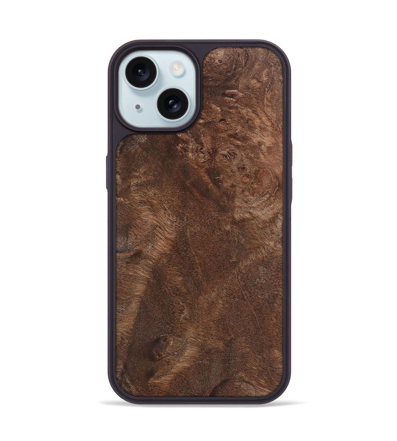 iPhone 15 Wood Phone Case - Latoya (Wood Burl, 724399)