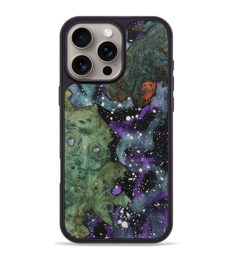 iPhone 16 Pro Max Wood Phone Case - Emmanuel (Cosmos, 724481)