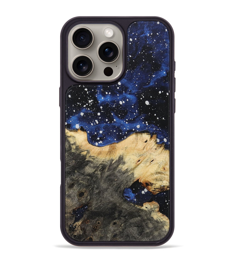 iPhone 16 Pro Max Wood Phone Case - Theresa (Cosmos, 724499)