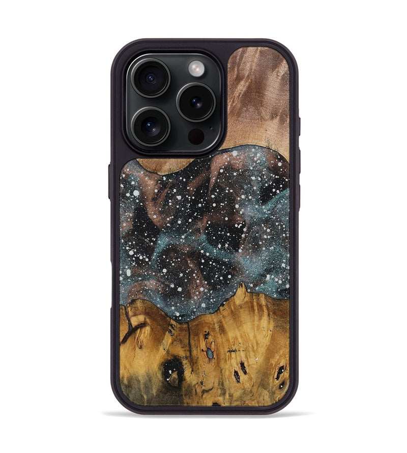 iPhone 16 Pro Wood Phone Case - Monica (Cosmos, 724524)