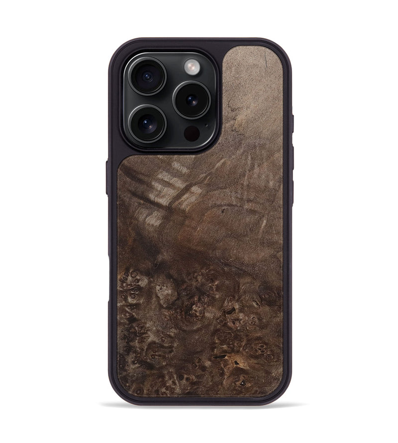 iPhone 16 Pro Wood Phone Case - Sofia (Wood Burl, 724845)