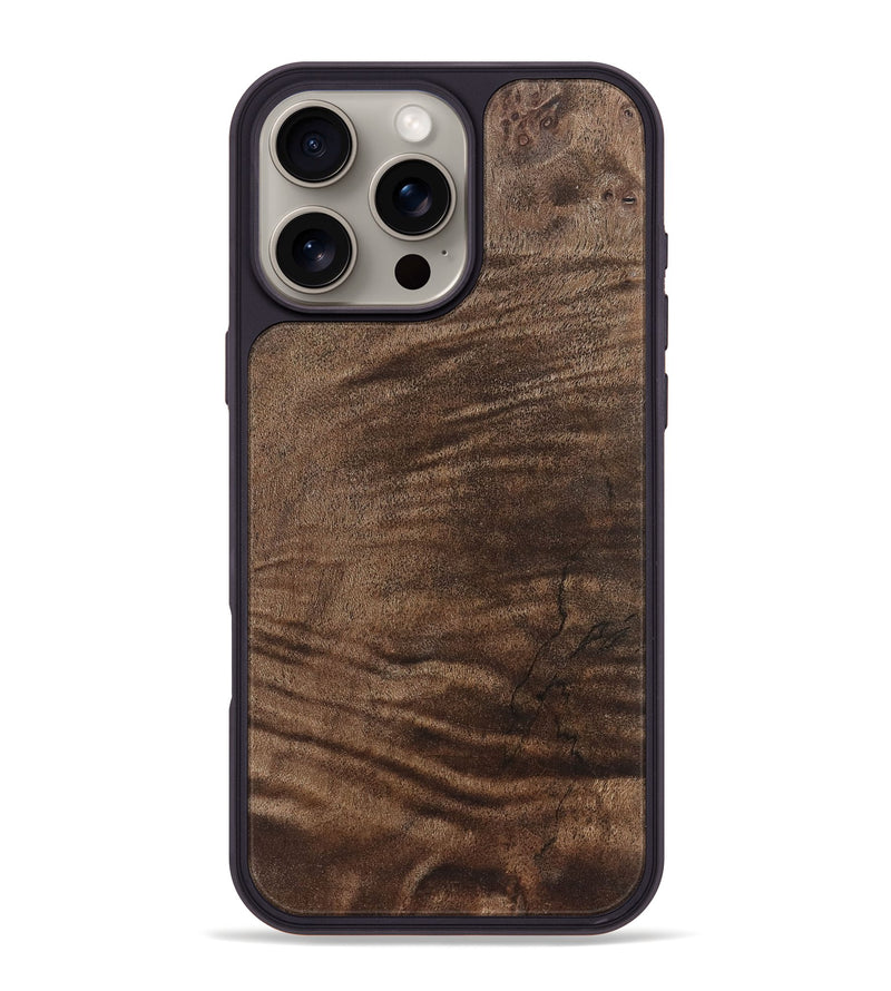 iPhone 16 Pro Max Wood Phone Case - Skyler (Wood Burl, 724847)