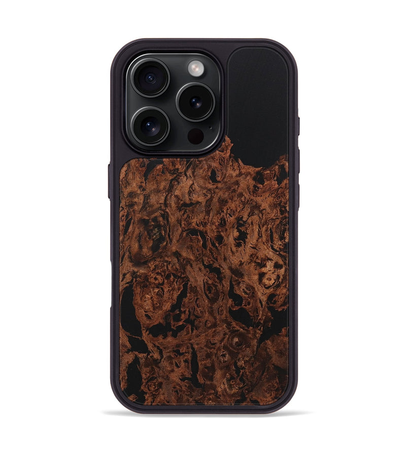 iPhone 16 Pro Wood Phone Case - Pearl (Wood Burl, 724850)
