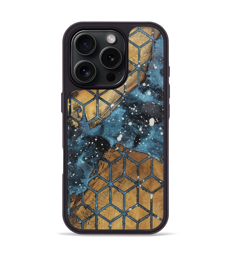 iPhone 16 Pro Wood Phone Case - Amir (Cosmos, 724877)