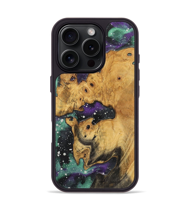 iPhone 16 Pro Wood Phone Case - Caylee (Cosmos, 724885)