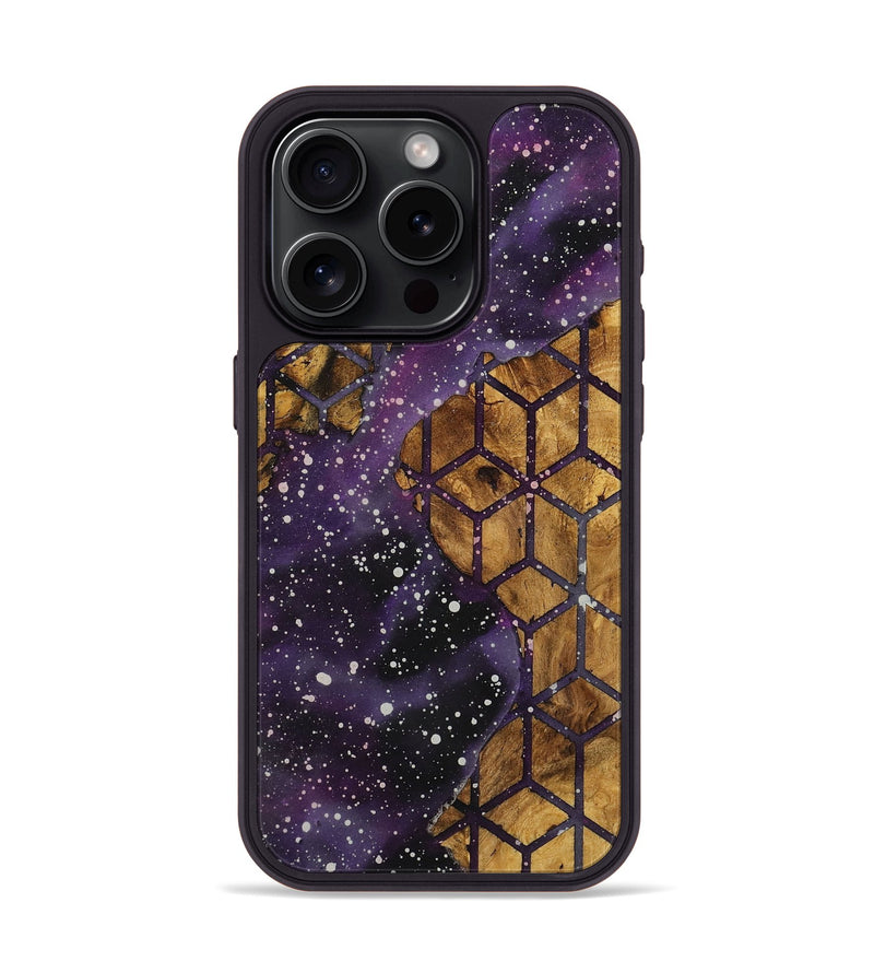 iPhone 15 Pro Wood Phone Case - Melody (Cosmos, 724894)