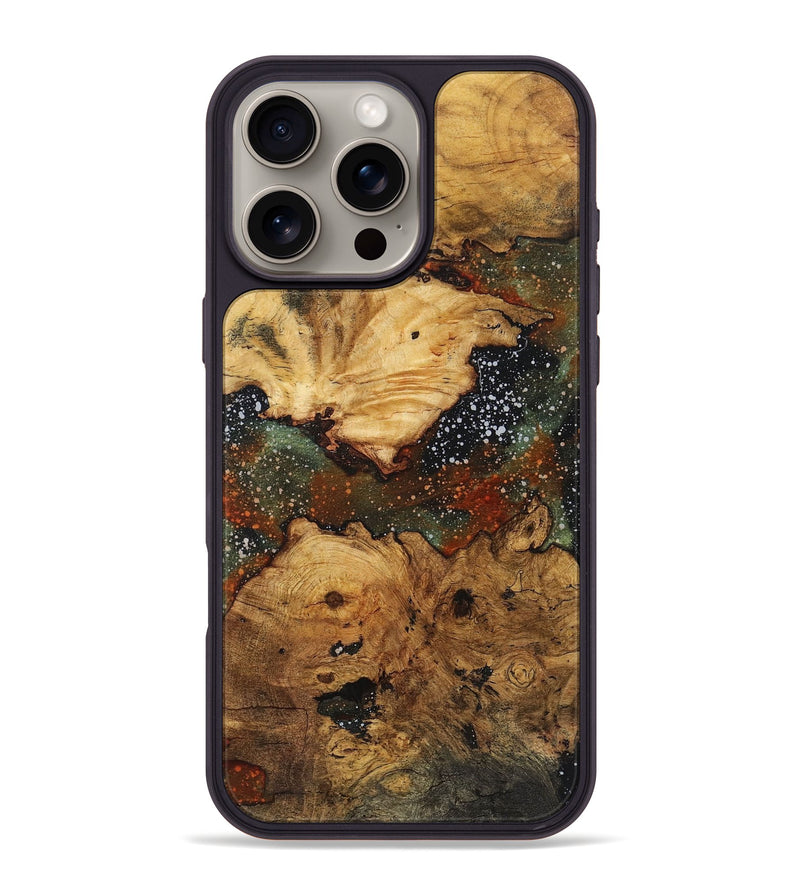 iPhone 16 Pro Max Wood Phone Case - Angela (Cosmos, 724909)