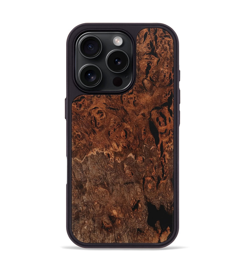 iPhone 16 Pro Wood Phone Case - Cierra (Wood Burl, 724989)