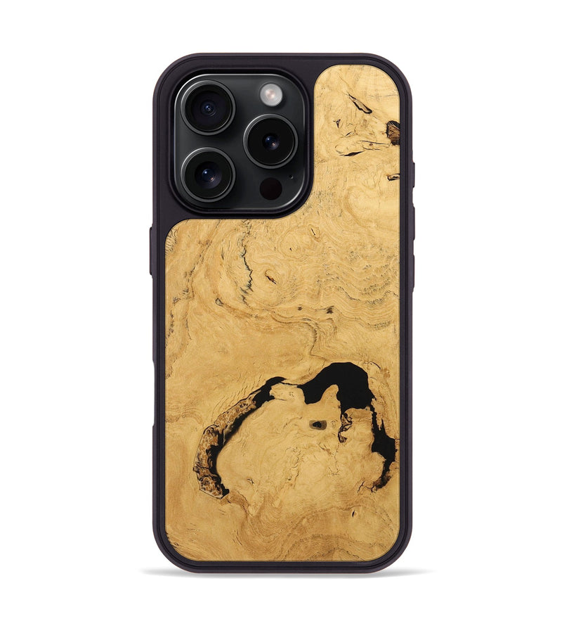 iPhone 16 Pro Wood Phone Case - Danielle (Wood Burl, 724990)