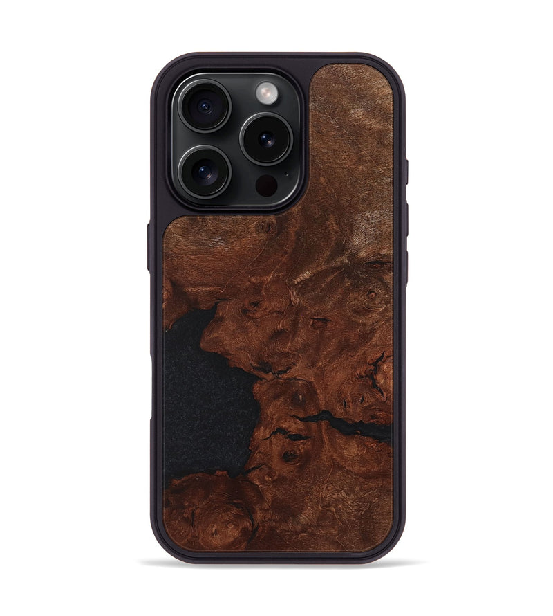 iPhone 16 Pro Wood Phone Case - Latonya (Wood Burl, 724999)