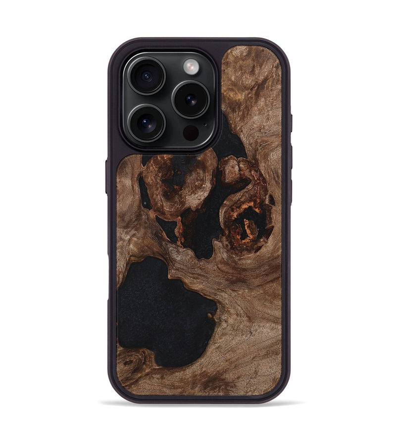 iPhone 16 Pro Wood Phone Case - Lesley (Wood Burl, 725000)