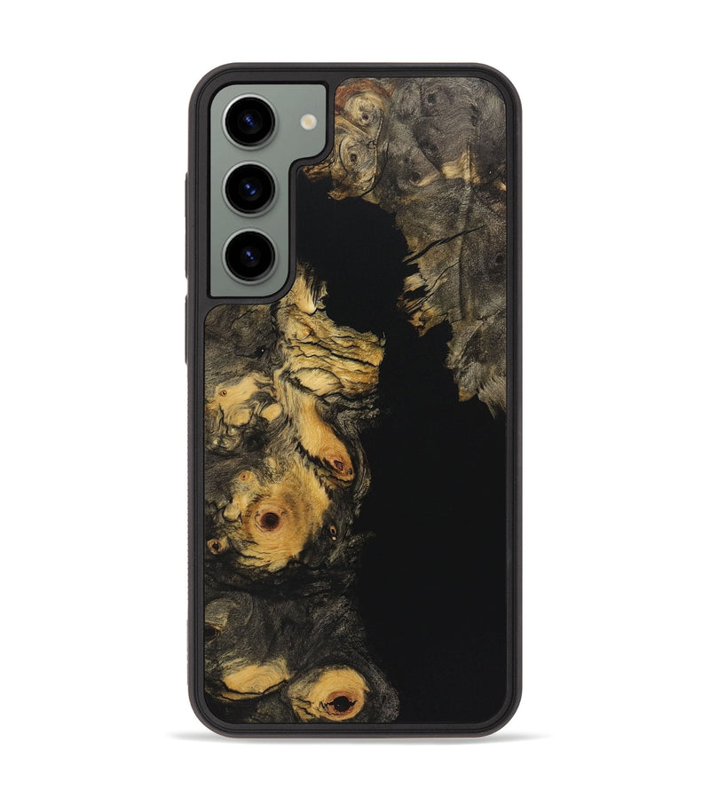 Galaxy S23 Plus Wood Phone Case - Makenzie (Pure Black, 725009)