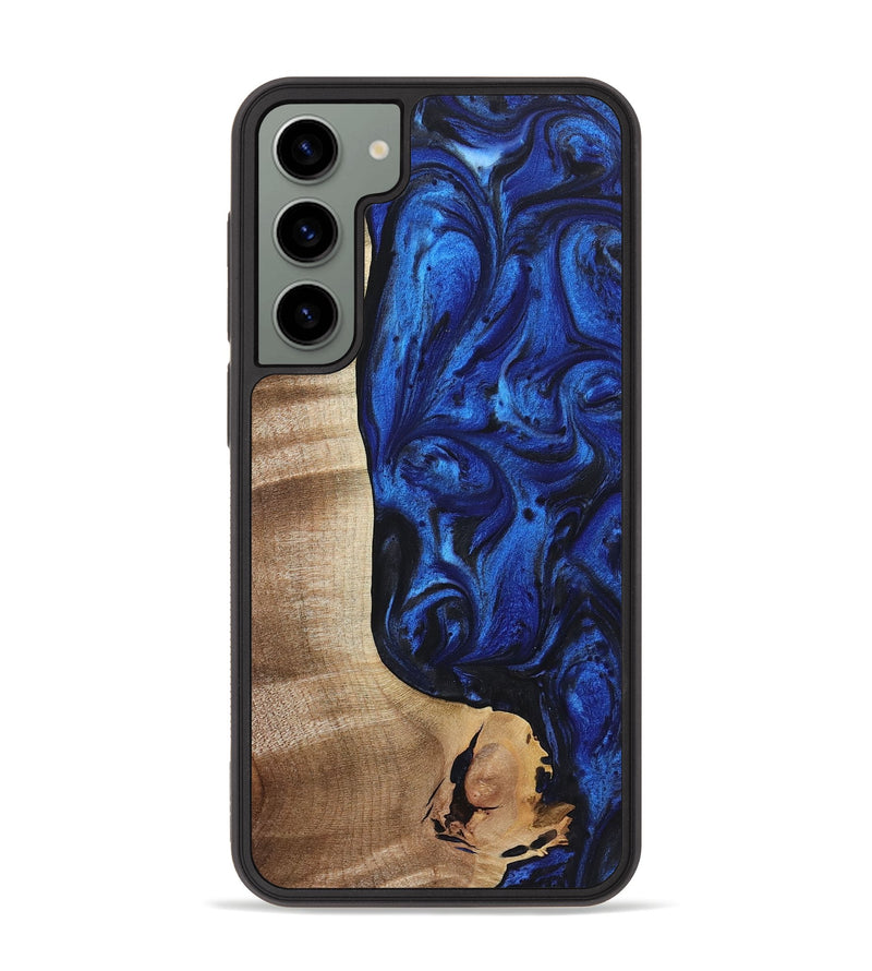 Galaxy S23 Plus Wood Phone Case - Felicia (Blue, 725033)