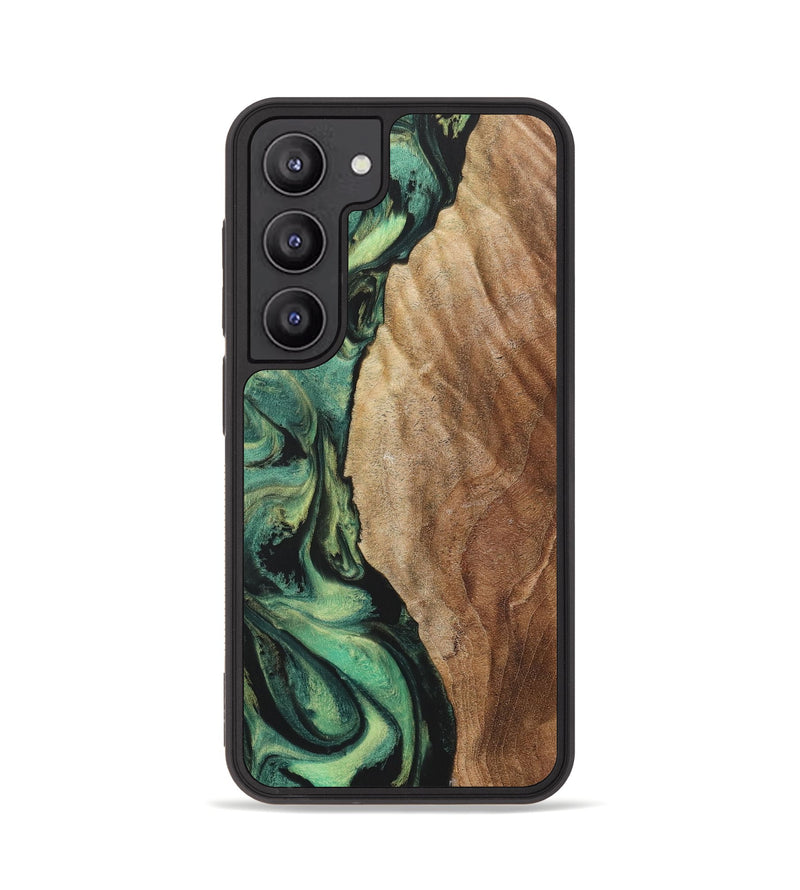 Galaxy S23 Wood Phone Case - Bob (Green, 725336)