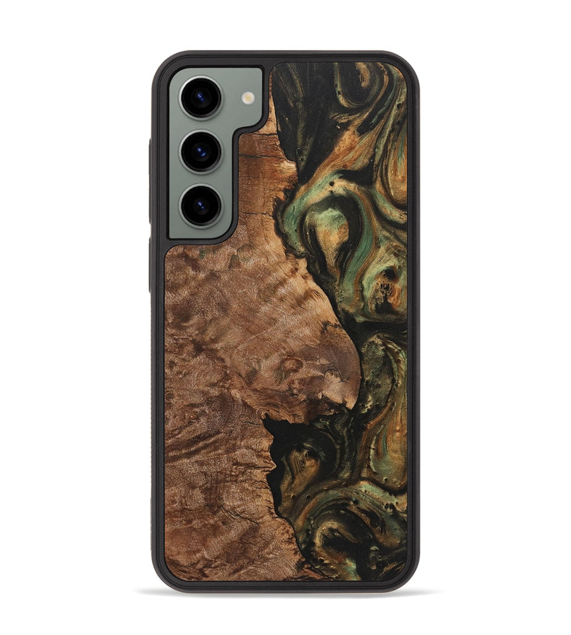 Galaxy S23 Plus Wood Phone Case - Kyrie (Green, 725361)