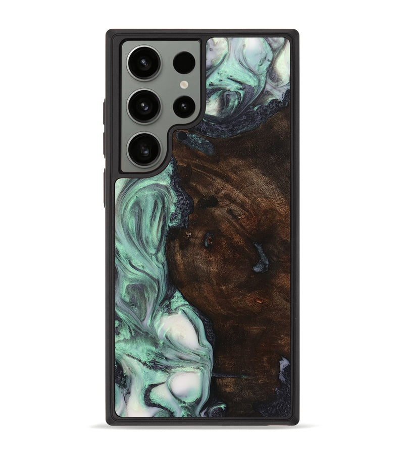 Galaxy S23 Ultra Wood Phone Case - Corey (Green, 725379)