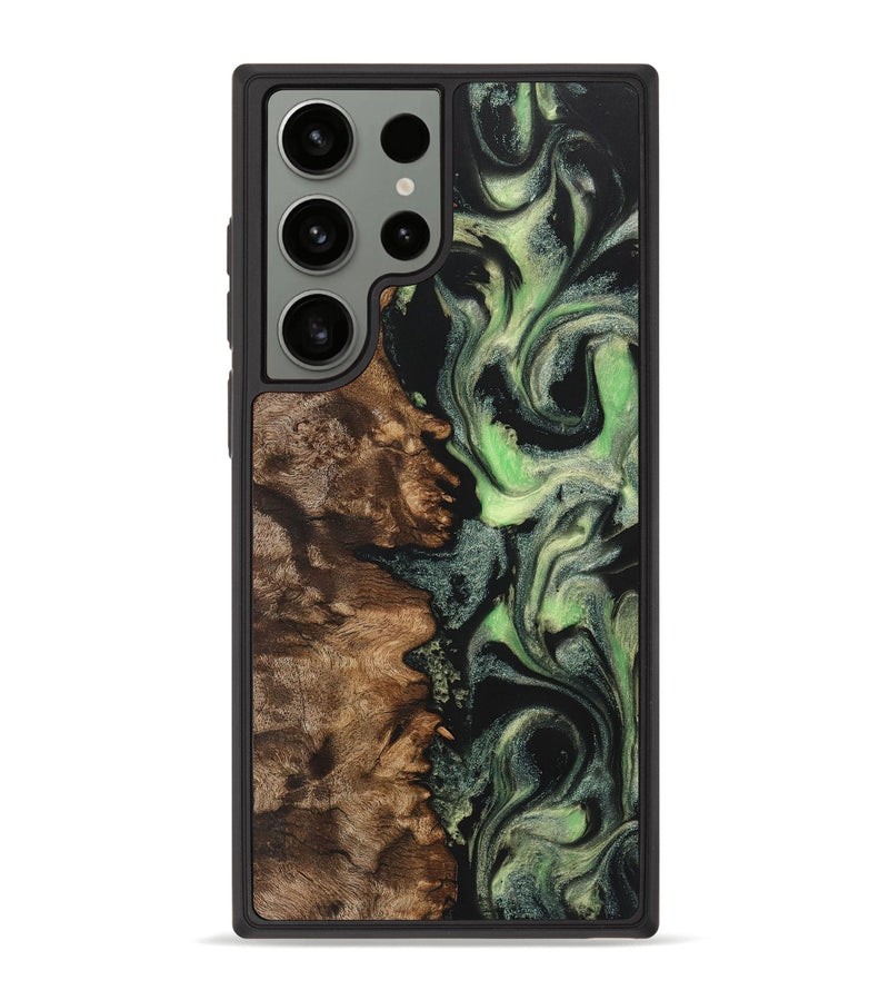 Galaxy S23 Ultra Wood Phone Case - Bryson (Green, 725502)
