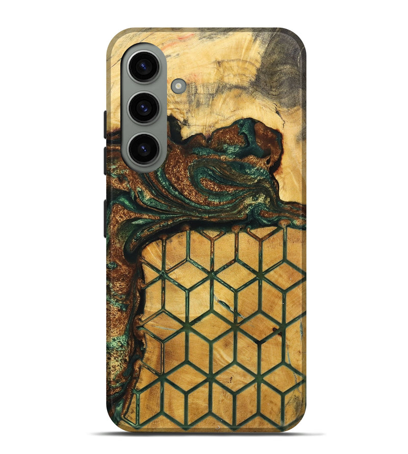 Galaxy S24 Plus Wood Live Edge Phone Case - Brenden (Pattern, 725593)