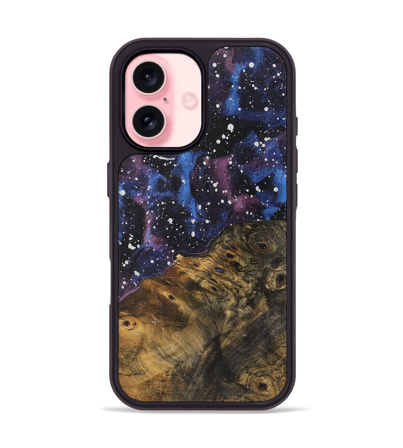 iPhone 16 Wood Phone Case - Kaylee (Cosmos, 725622)