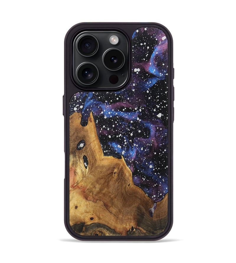 iPhone 16 Pro Wood Phone Case - Scarlet (Cosmos, 725630)