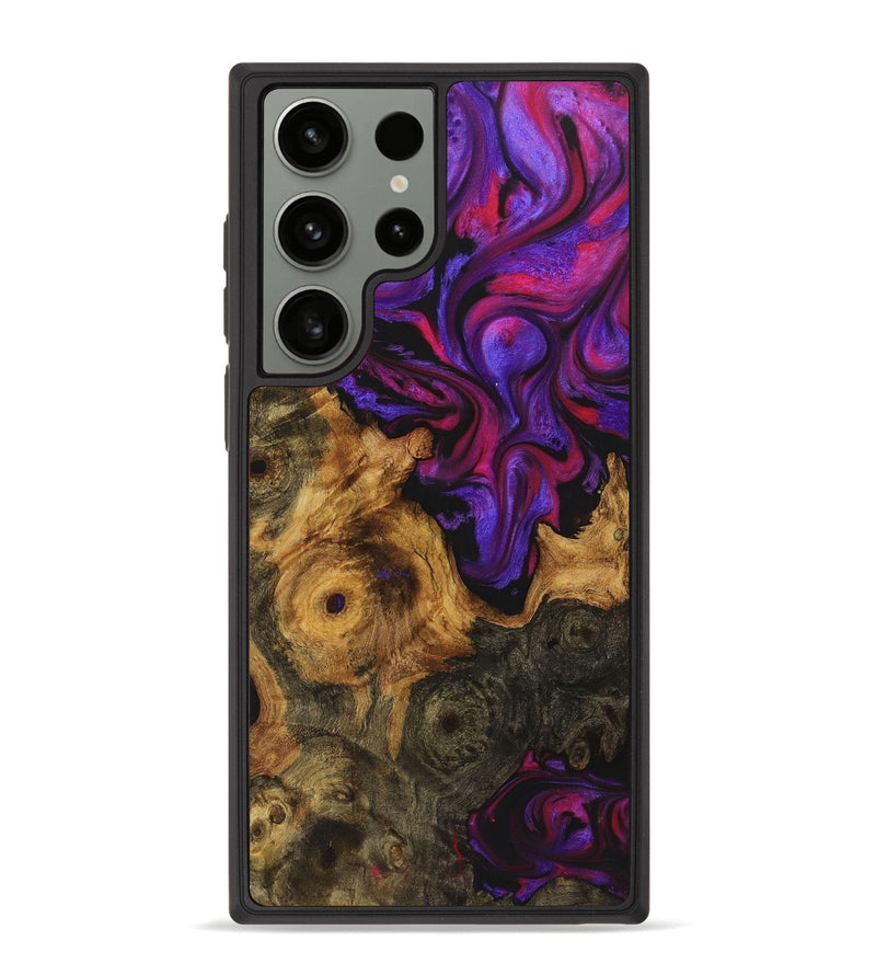 Galaxy S23 Ultra Wood Phone Case - Presley (Purple, 725862)