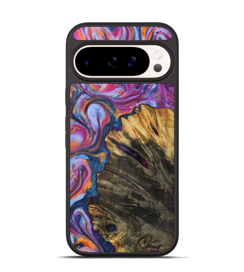 Pixel 9 Wood Phone Case - Danielle (Purple, 726009)