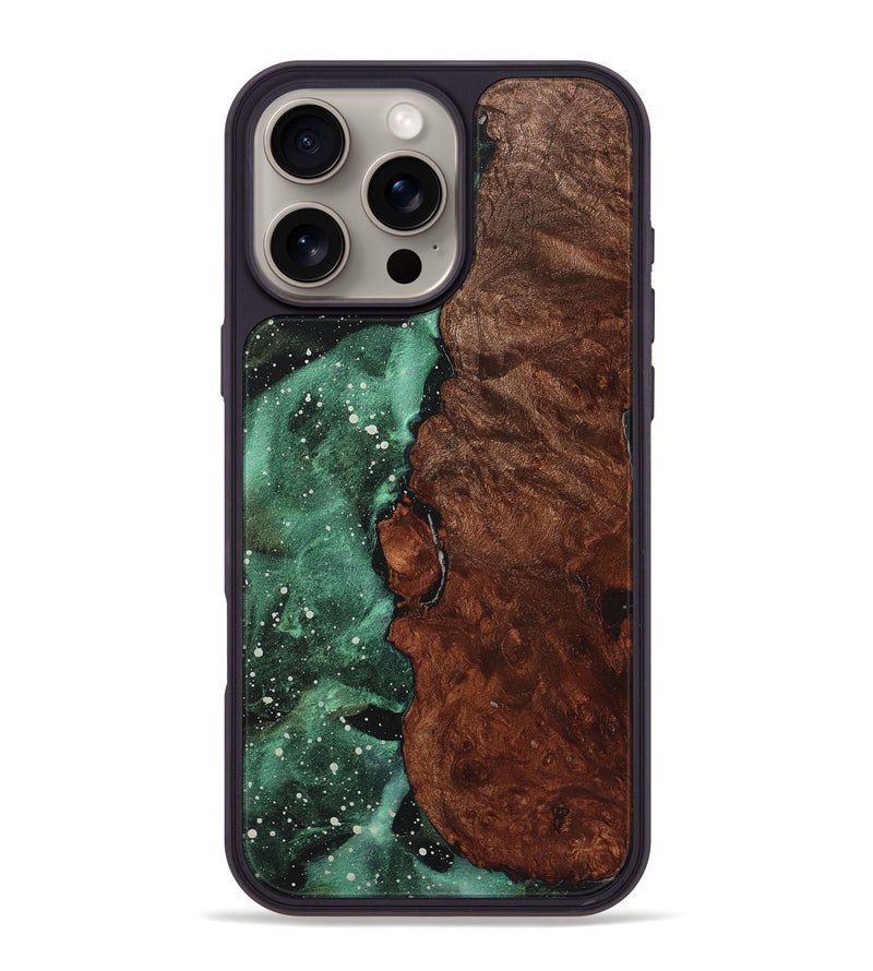 iPhone 16 Pro Max Wood Phone Case - Krystal (Cosmos, 726180)
