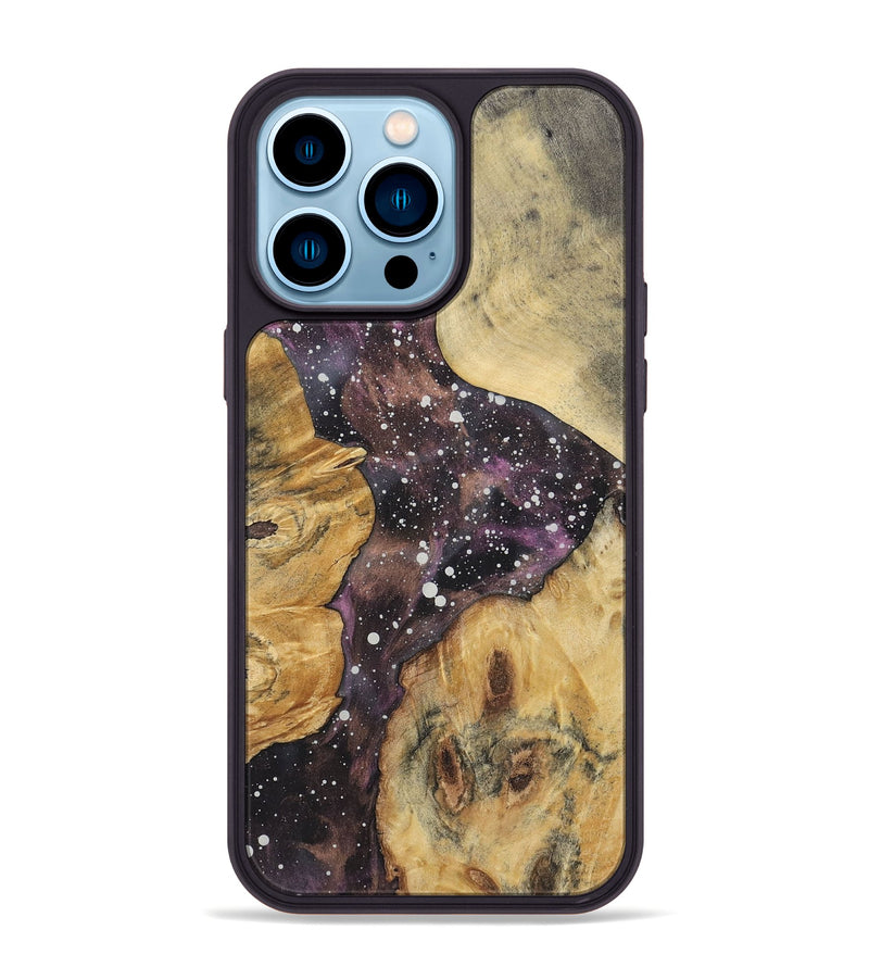 iPhone 14 Pro Max Wood Phone Case - Monica (Cosmos, 726191)