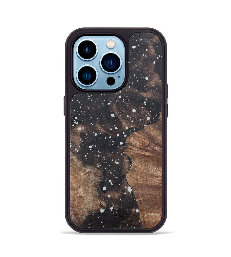 iPhone 14 Pro Wood Phone Case - Mikaela (Cosmos, 726207)