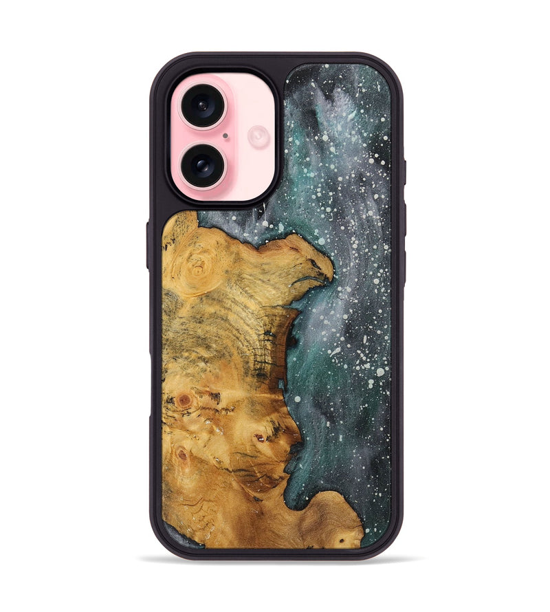 iPhone 16 Wood Phone Case - Grace (Cosmos, 726240)